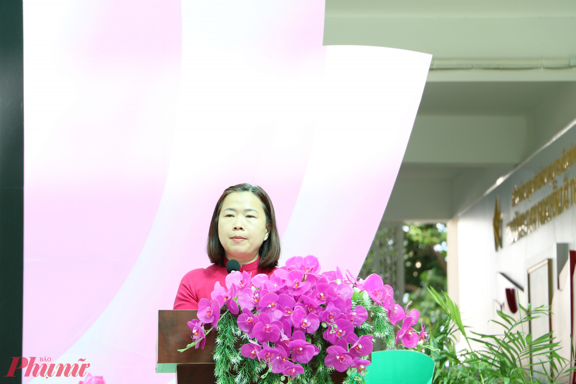 bà Phạm Hồng Minh - Bí thư Đảng ủy phường Bình Phú - Ảnh: Trang Thư