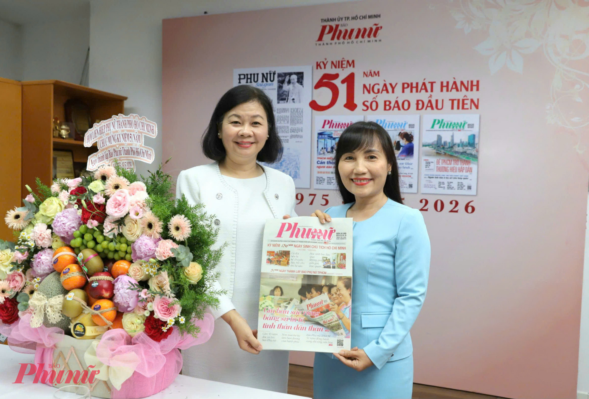 Báo Phụ nữ TPHCM - Hành trình tự hào 51 năm Bà Trịnh Thị Thanh - Phó chủ tịch thường trực Hội LHPN TPHCM - luôn dành tờ báo đặc biệt cho Báo Phụ nữ TPHCM