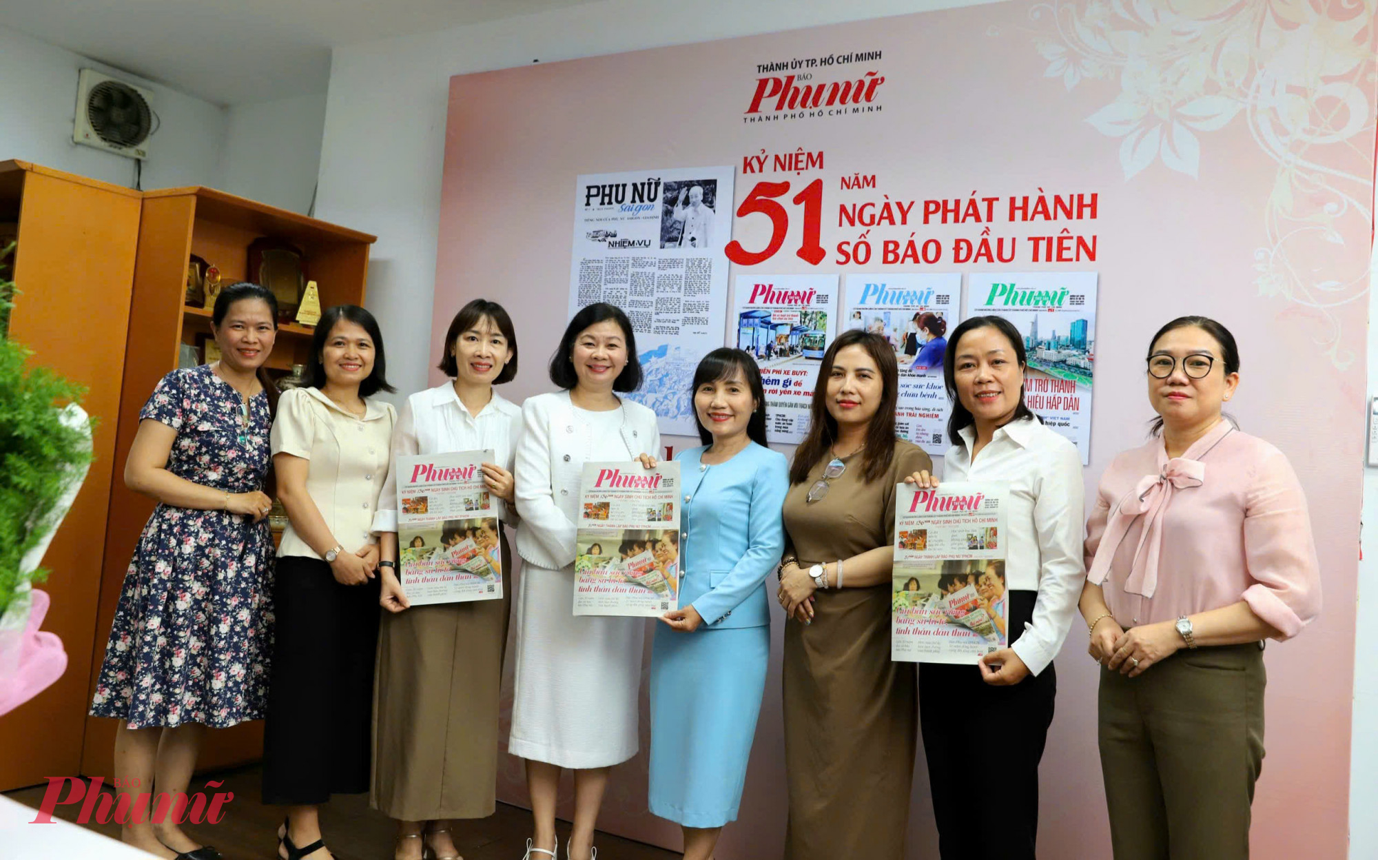 Báo Phụ nữ TPHCM - Hành trình tự hào 51 năm Báo Phụ nữ TPHCM luôn Báo vẫn giữ tôn chỉ, mục đích, kiên định với con đường đã chọn là “tiếng nói của phụ nữ thành ph