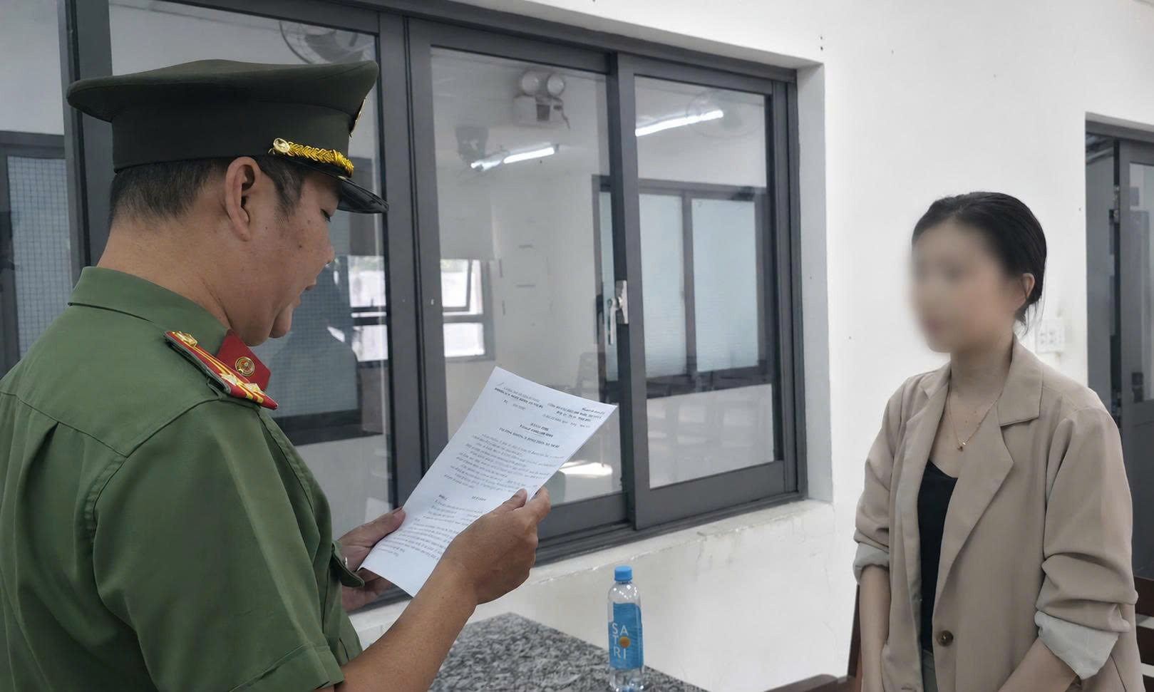 Trường họp vi phạm bị xử lý. Ảnh: CACC