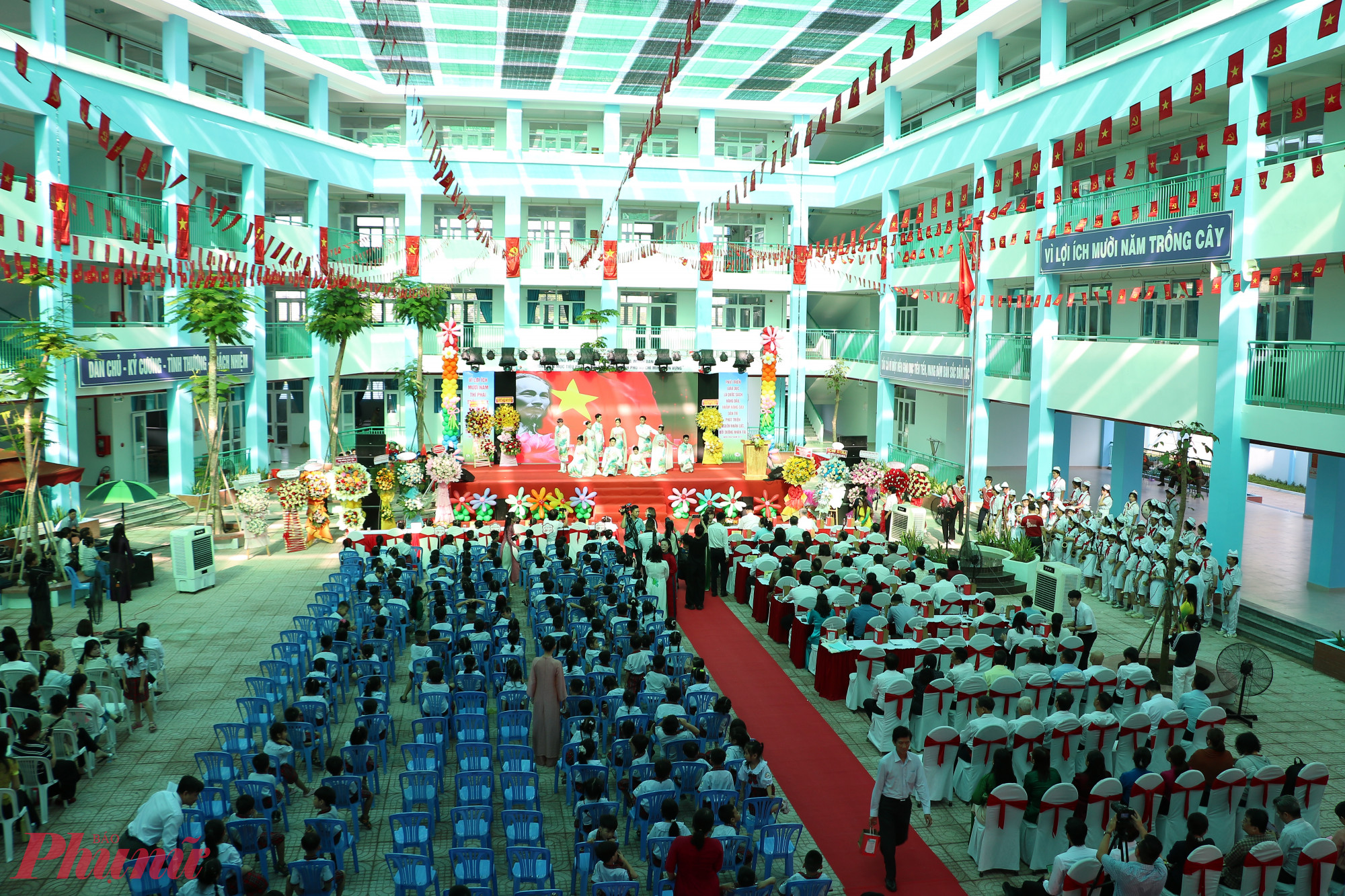 Buổi lễ khánh thành diễn ra trong không gian rộng rãi, hiện đại - Ảnh: Trang Thư