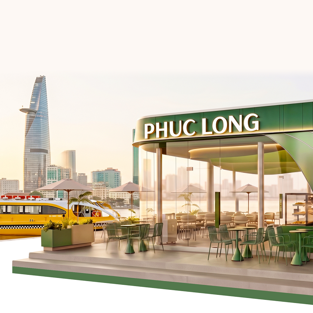 Phúc Long Waterbus Thủ Thiêm thu hút nhóm khách trẻ nhờ sở hữu view “ngàn tỉ”