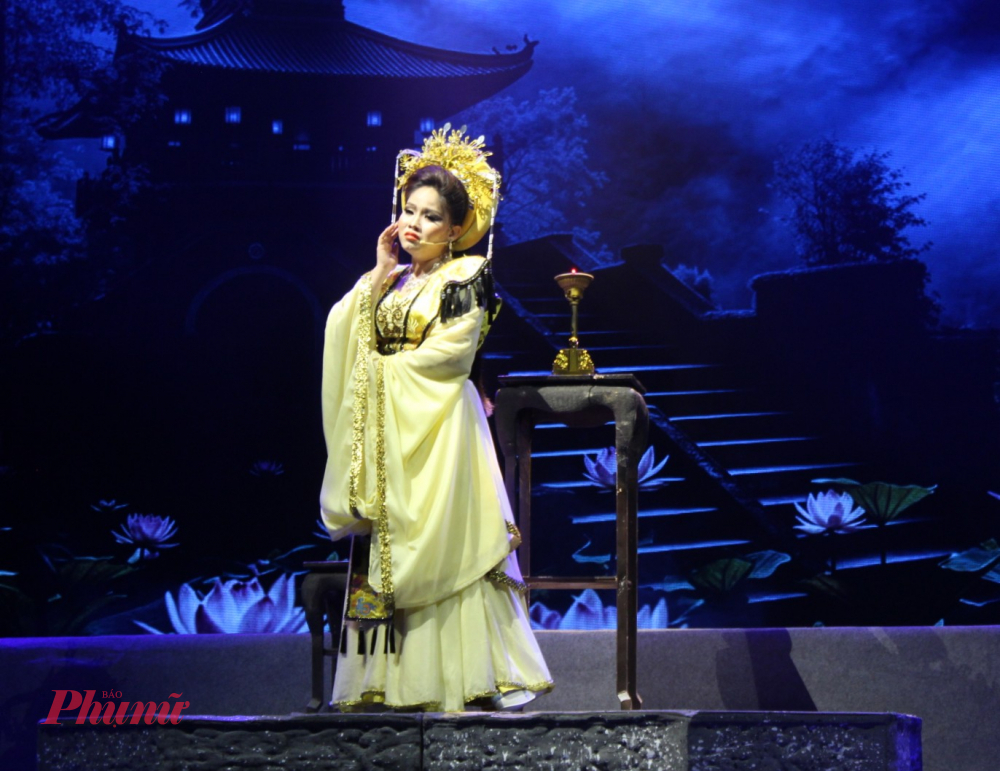 Dấu ấn đoàn nghệ thuật Cải lương Vàm Cỏ tại cuộc thi Tài năng Diễn viên Cải lương toàn quốc 2026 Lâm Kim Cương thể hiện hình ảnh một nàng Cám nhiều nỗi niềm trong Phận Cám