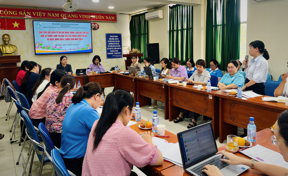 Hoạt động nhằm ghi nhận và lắng nghe ý kiến đóng góp của các cơ sở Hội trong phong trào phụ nữ và hoạt động Hội 6 tháng cuối năm 2026.