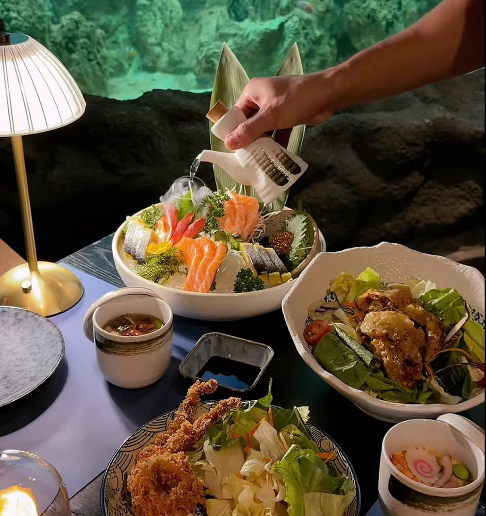 'Đổi gió' cùng những nhà hàng độc lạ ở Sài Gòn Những món ăn tại đây vừa đảm bảo về hương vị lẫn cách bày trì - Ảnh: @Sango Sushi