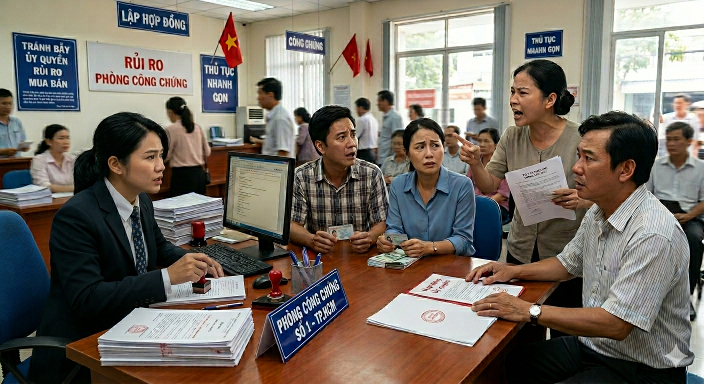Hiểu đúng giá trị giấy ủy quyền để không bị thiệt thòi khi mua nhà Hãy cẩn trọng khi mua bất động sản bằng hợp đồng giấy uỷ quyền - Ảnh minh hoạ
