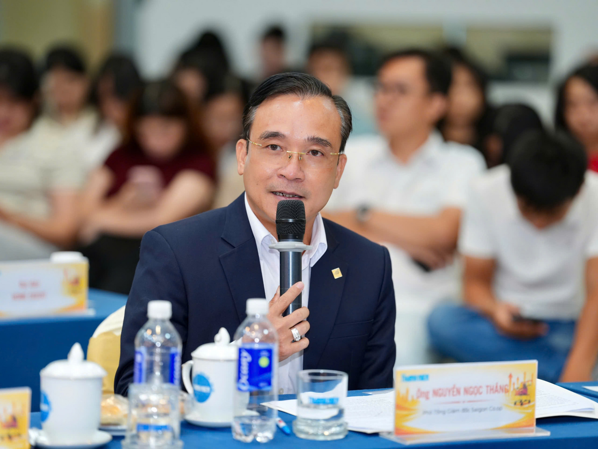 Muốn người mua chịu chi, doanh nghiệp phải bán được niềm tin Ông Nguyễn Ngọc Thắng - Phó tổng giám đốc Saigon Co.op