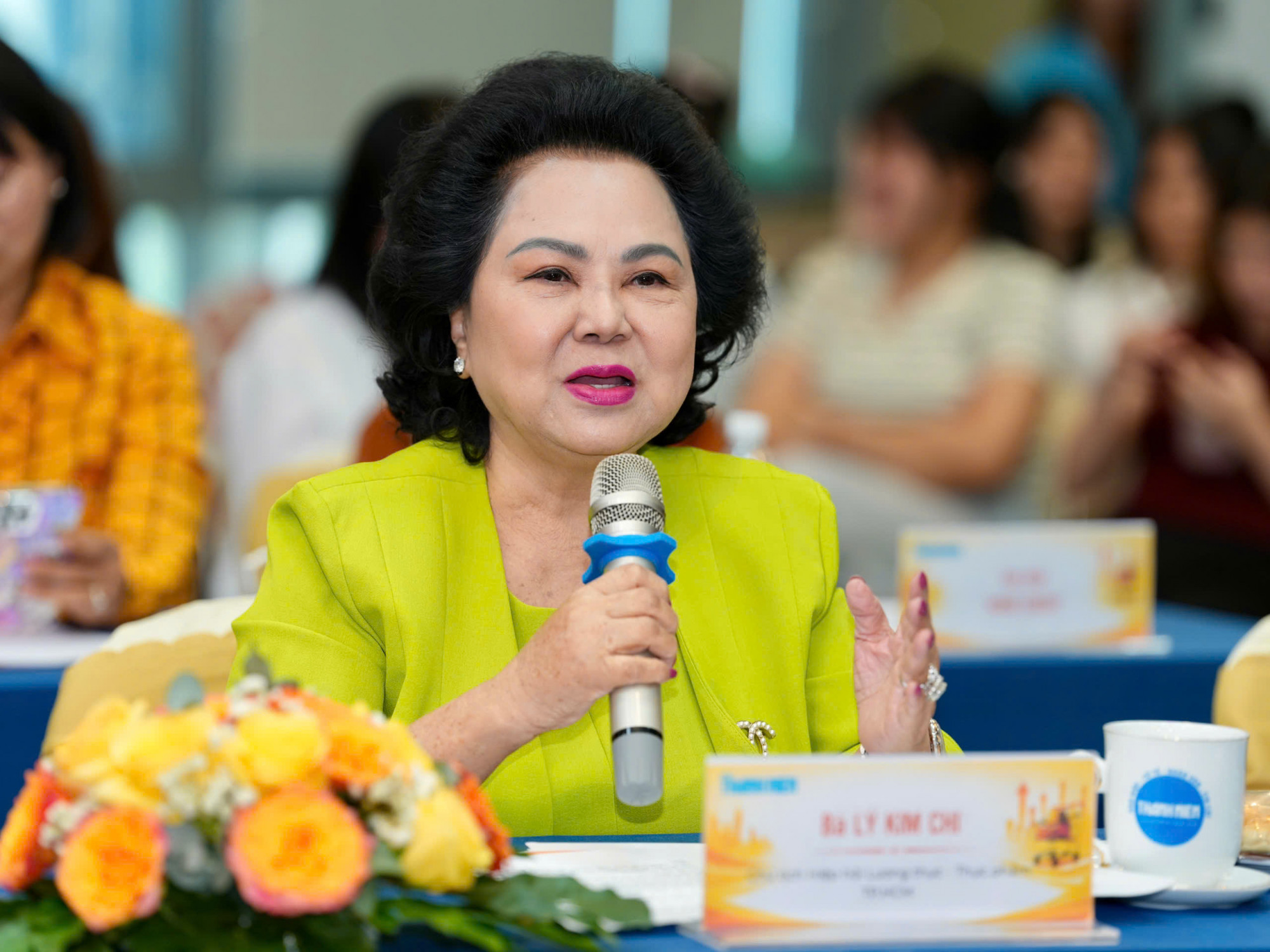 Bà Lý Kim Chi - Chủ tịch Hội Lương thực Thực phẩm TPHCM (FFA)
