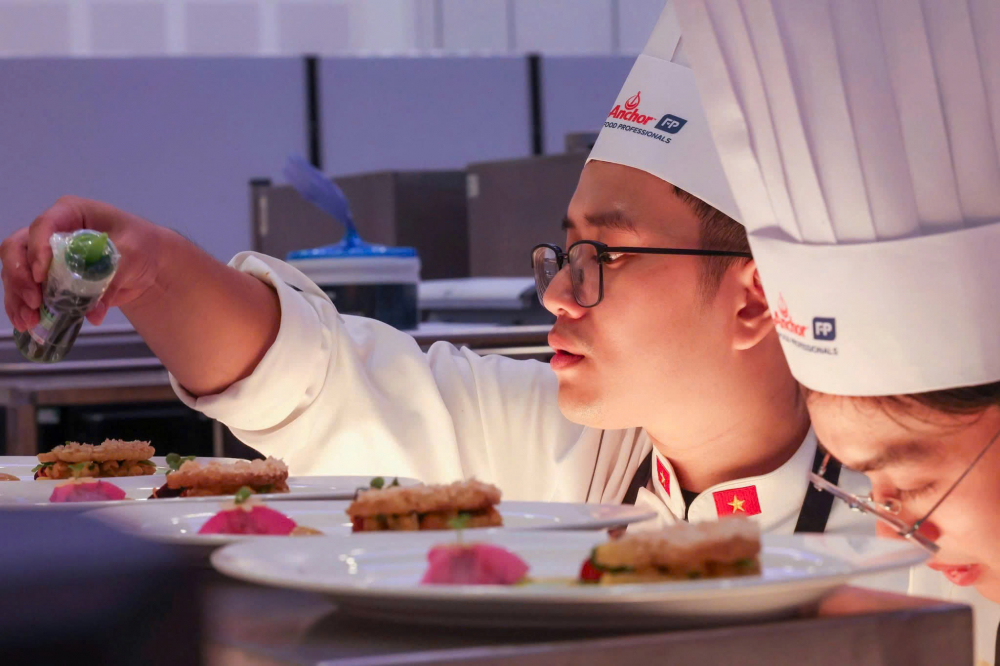 Đại diện Việt Nam tại Global Chefs Challenge Finals 2026. Ảnh: Chi Hội đầu bếp Sài Gòn
