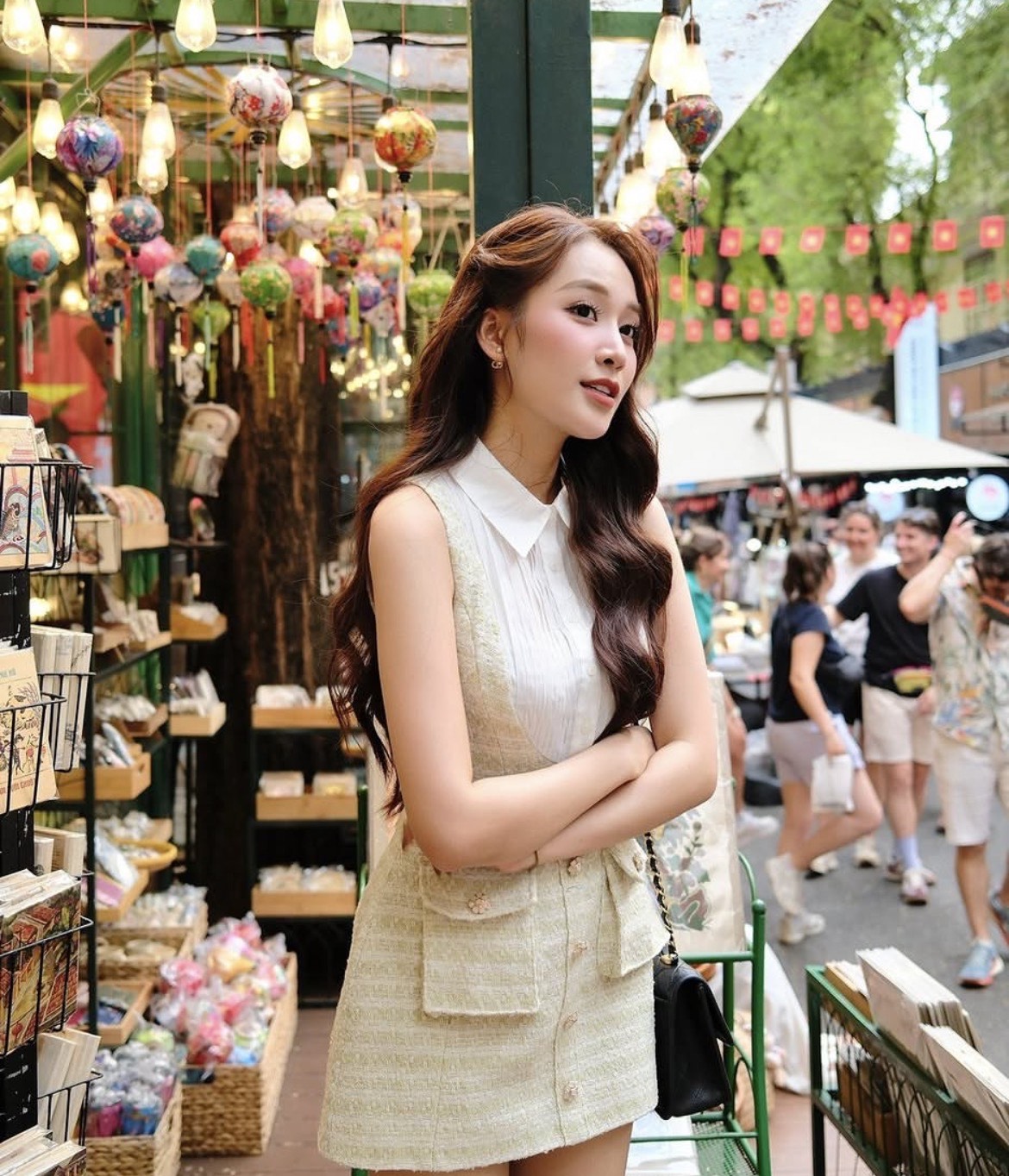 Võ Cao Kỳ Duyên theo đuổi phong cách nữ tính, nhẹ nhàng trong trẻo - Ảnh: Instagram nhân vật
