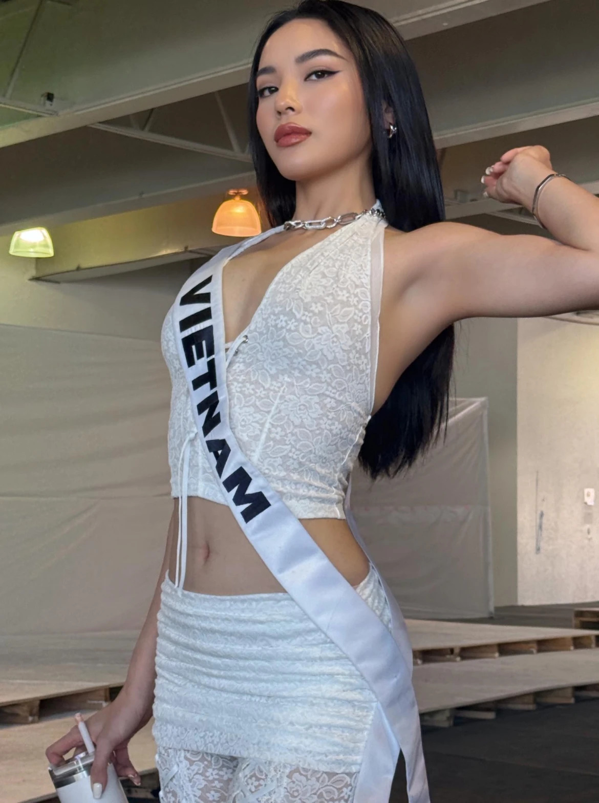 Nguyễn Cao Kỳ Duyên đại diện Việt Nam dự thi Miss Universe 2024 - Ảnh: Instagram nhân vật