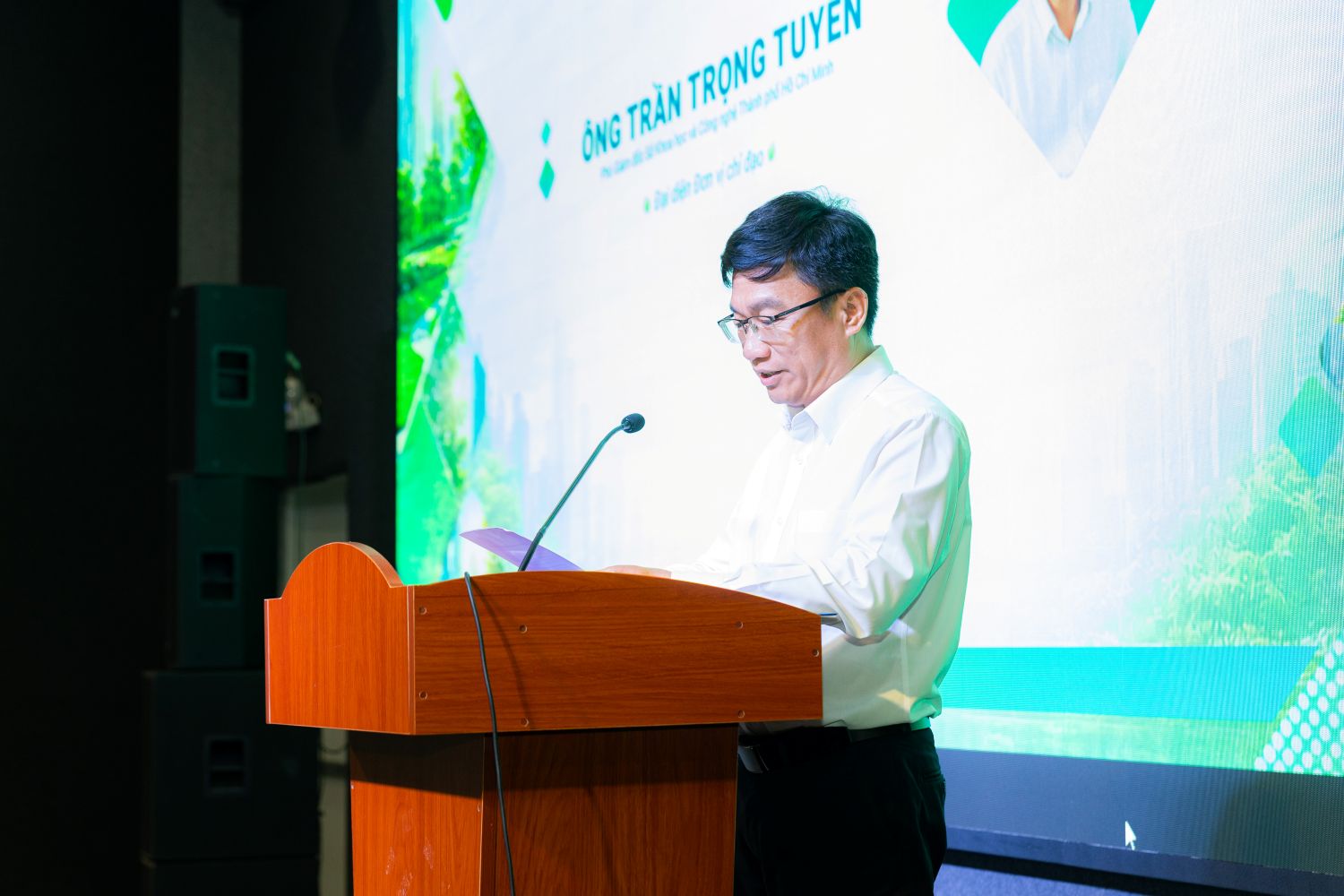 Ông Trần Trọng Tuyên - Phó giám đốc Sở Khoa học và Công nghệ TPHCM