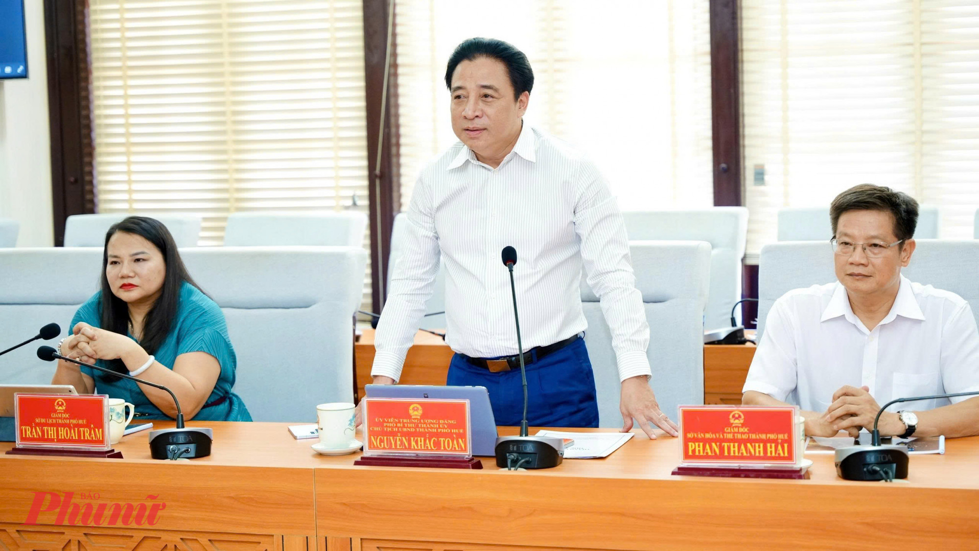 ông Nguyễn Khắc Toàn - Ủy viên Trung ương Đảng Chủ tịch UBND TP Huế