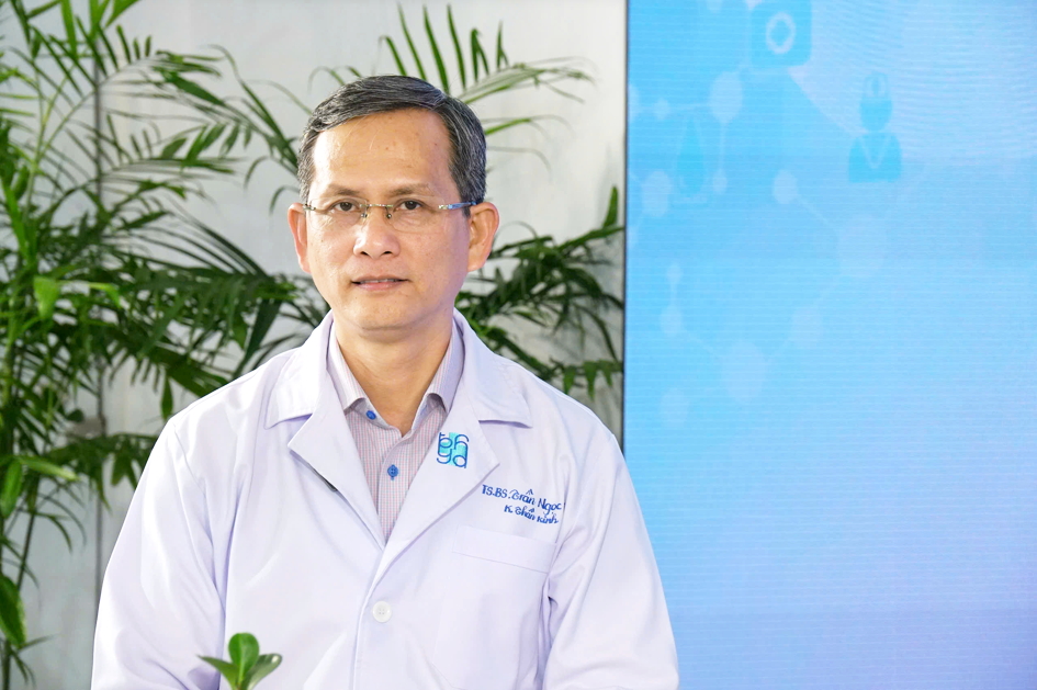 Tiến sĩ, bác sĩ Trần Ngọc Tài - ẢNH: CÁT QUÂN