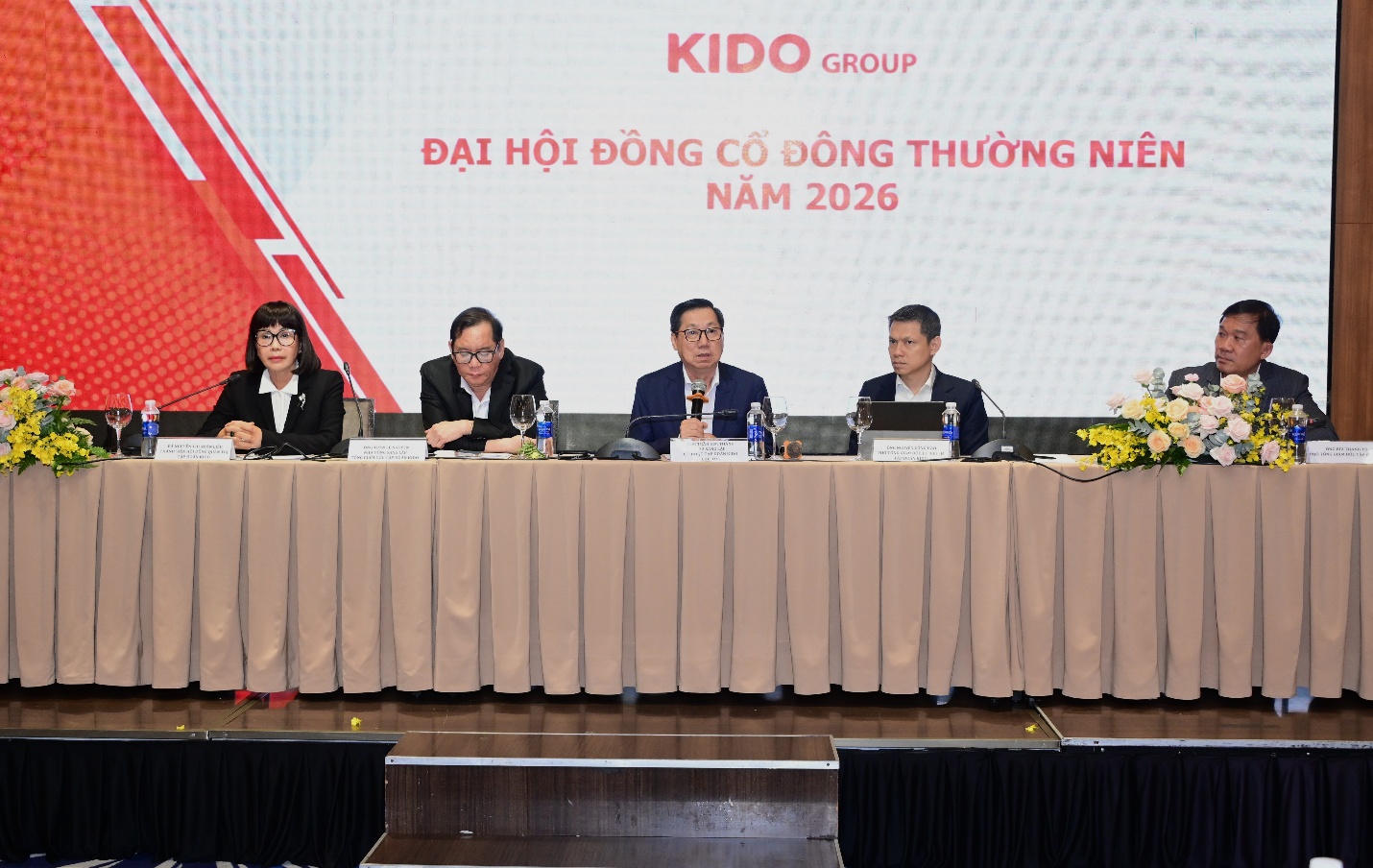 Đại hội đồng cổ đông thường niên KIDO - Ảnh: NT