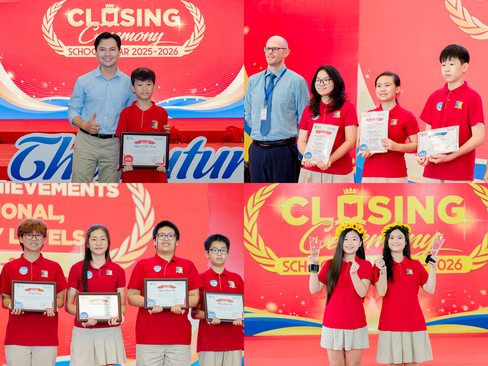 Gặt hái thành quả trên đa dạng lĩnh vực, từ trong nước đến quốc tế là niềm tự hào của Royal School - Ảnh: Royal School