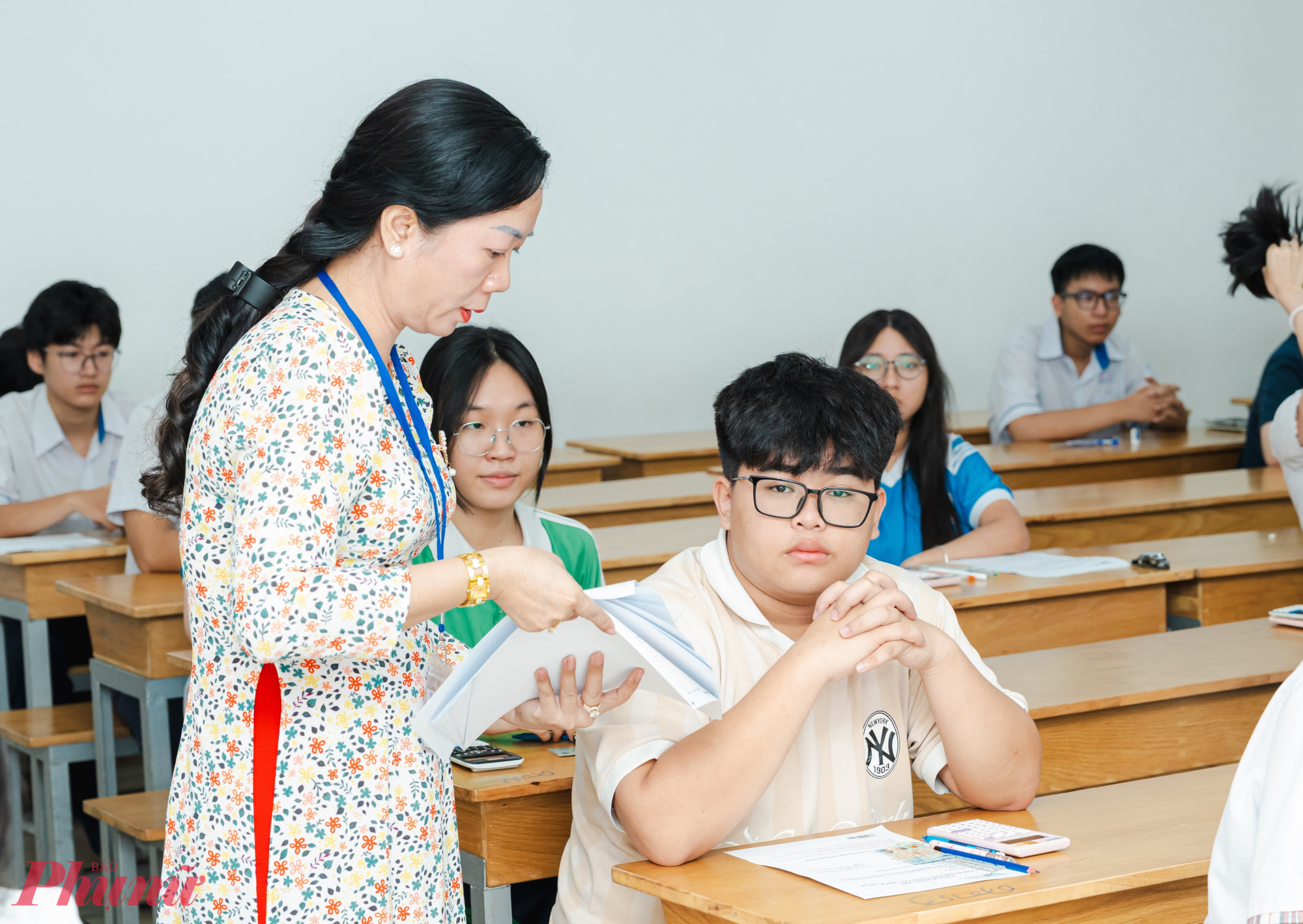 Thí sinh tham gia kỳ thi đánh giá năng lực của Trường đại học Sư phạm TPHCM