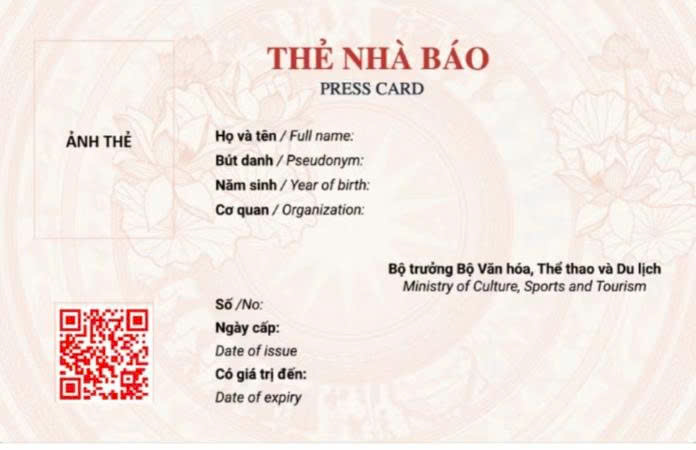 Mặt sau của thẻ 