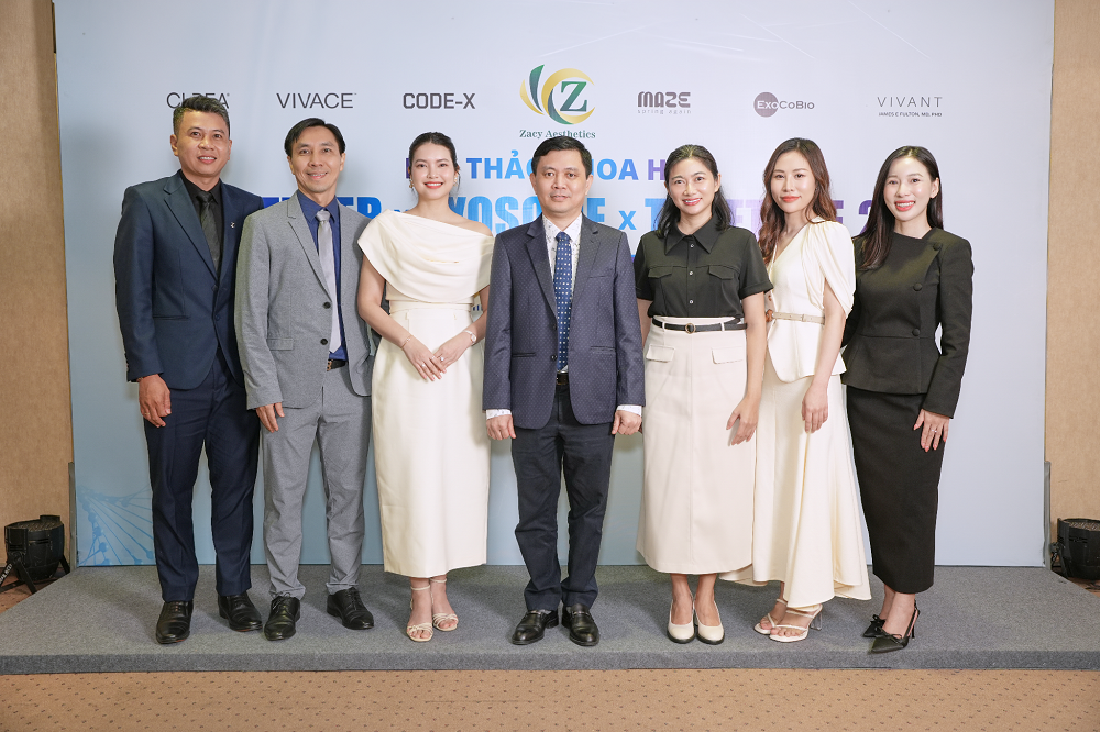 Zacy Aesthetics thường xuyên kết hợp với các chuyên gia da liễu và bệnh viện da liễu đầu ngành tổ chức các hội thảo khoa học chuyên sâu - Ảnh: Zacy Aesthetics