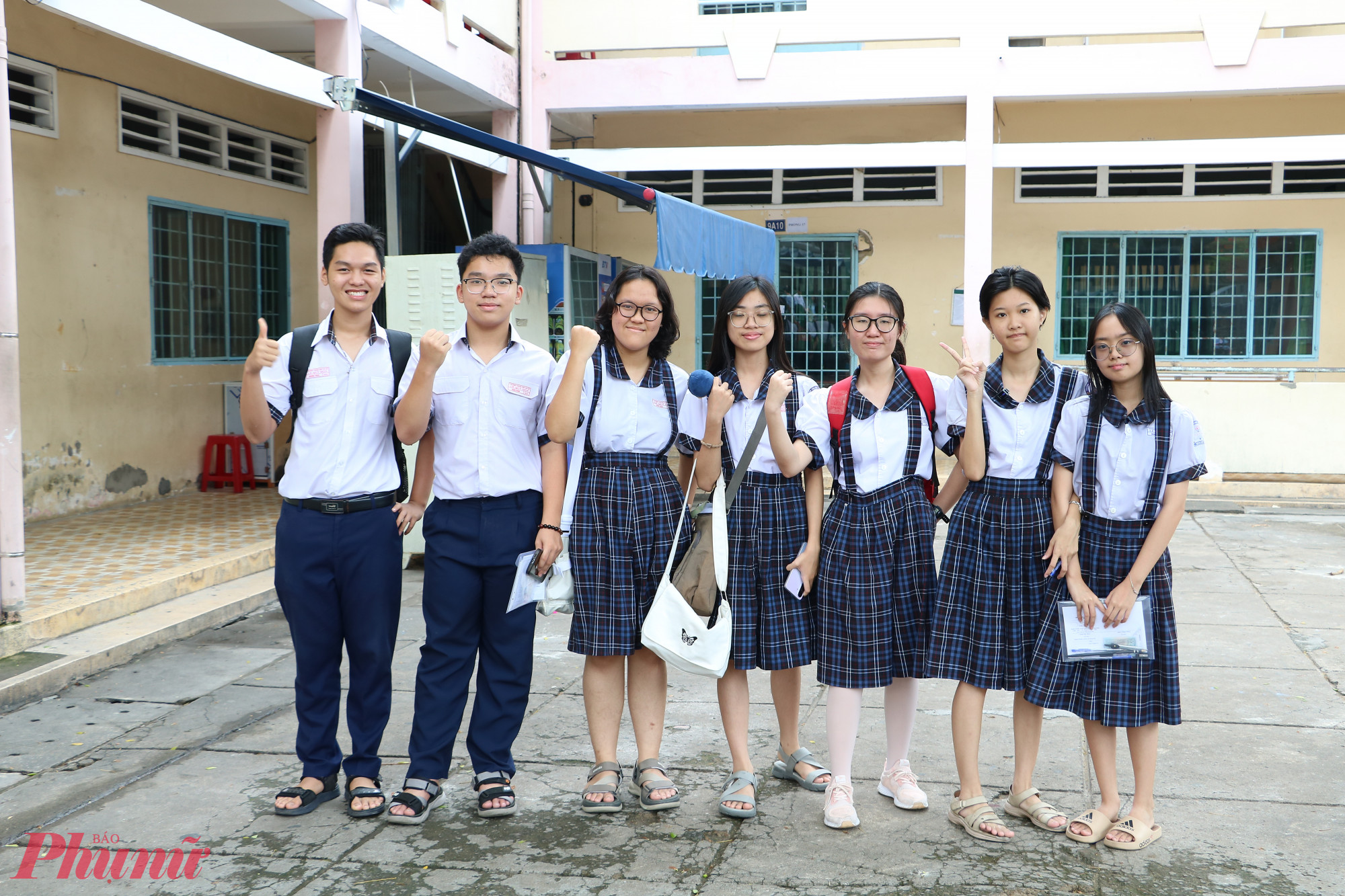 Sẵn sàng chinh phục kỳ thi - Ảnh: Trang Thư