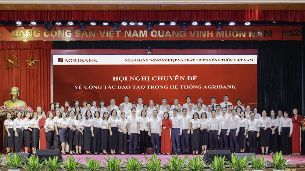 Agribank nâng cao chất lượng nguồn nhân lực đáp ứng yêu cầu phát triển giai đoạn mới Hội nghị chuyên đề về công tác đào tạo trong hệ thống Agribank - Ảnh: Agribank