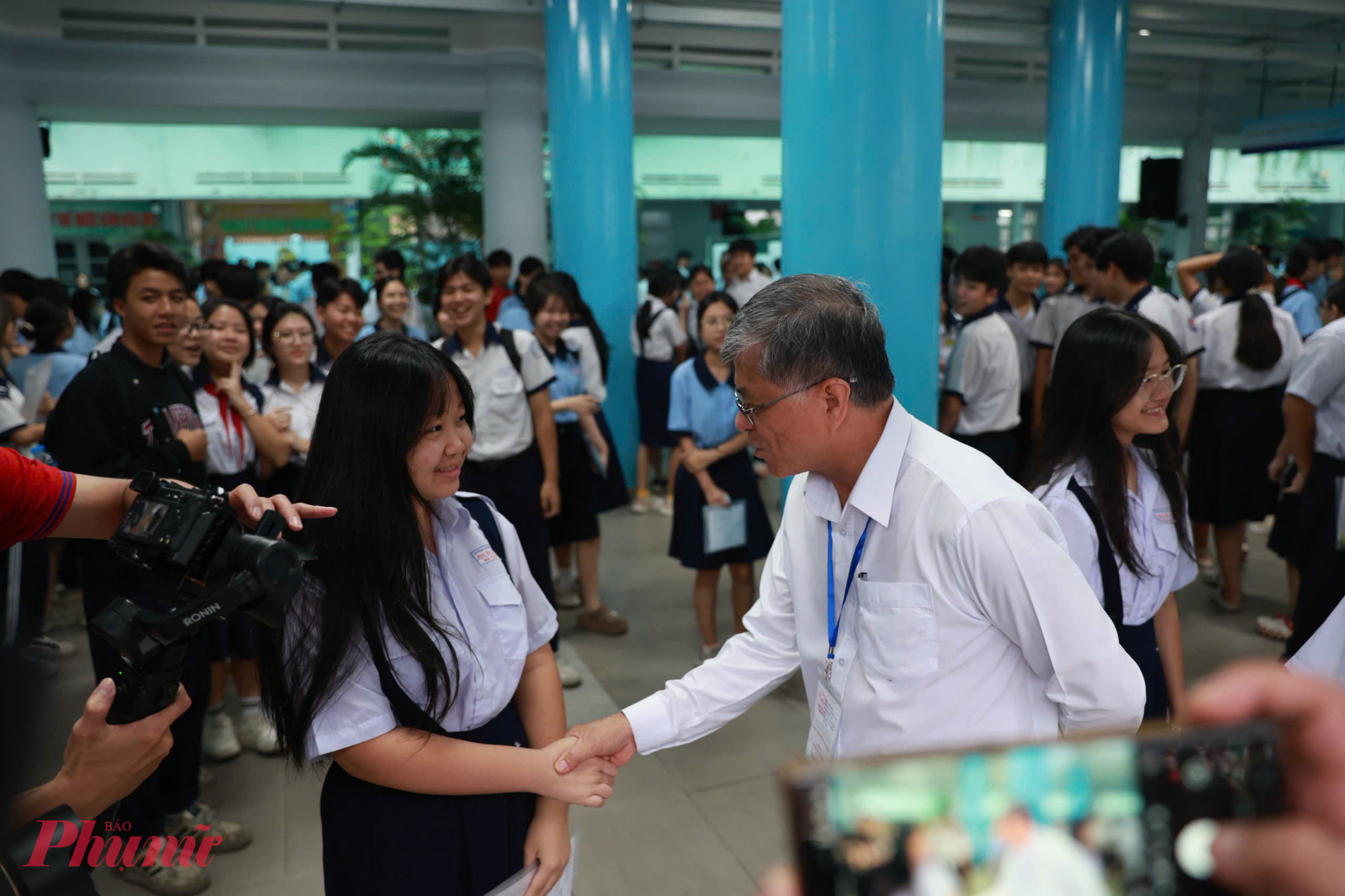 Ông Nguyễn Văn Hiếu - Giám đốc Sở GD-ĐT TPHCM - phát biểu tại hội nghị - Ảnh: T.T.