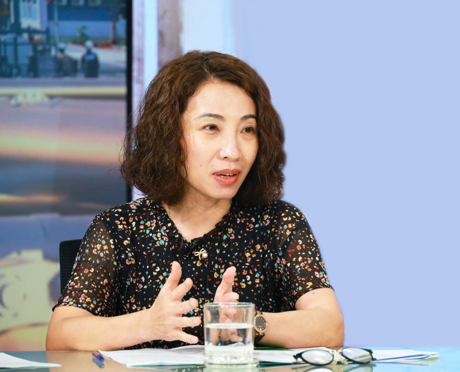 Bà Phạm Minh Thu - Viện Khoa học Tổ chức Nhà nước và Lao động (Bộ Nội vụ) - ẢNH: H.A. 