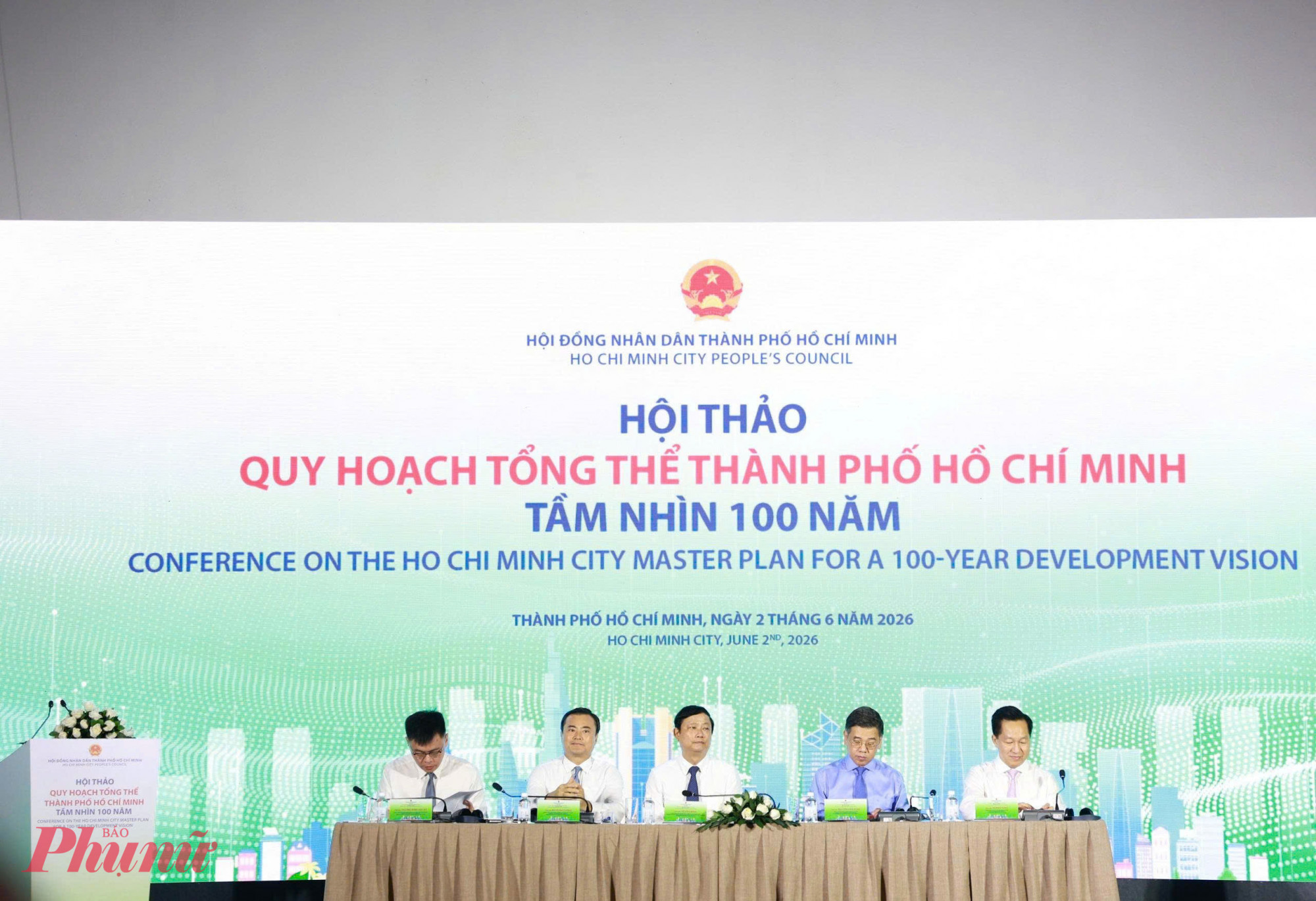 TPHCM phát triển như thế nào trong 100 năm tới? Hội thảo “Quy hoạch tổng thể TPHCM tầm nhìn 100 năm” sáng 2/6 - Ảnh: Thanh Tâm