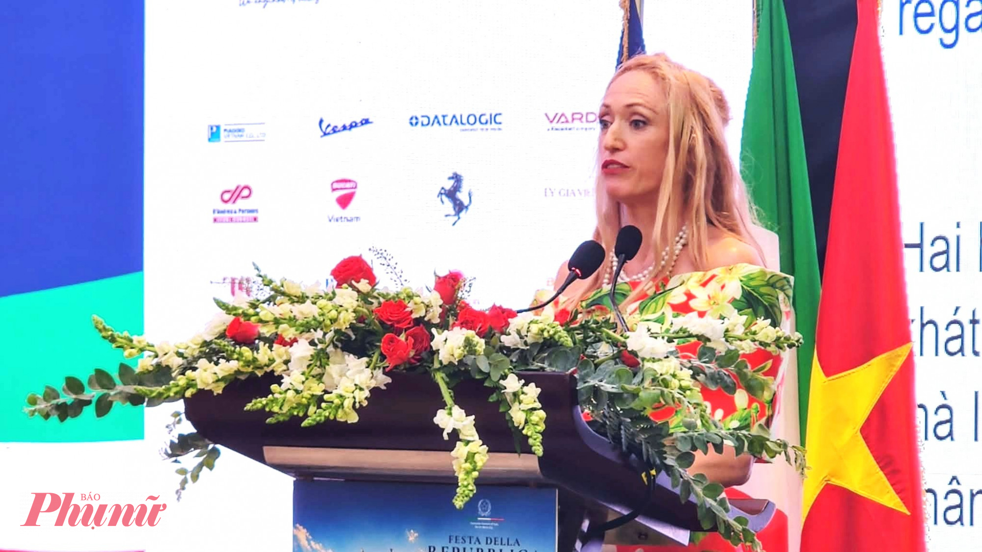 Bà Alessandra Tognonato, Tổng Lãnh sự Italia tại TPHCM đánh giá cao mối quan hệ giữa TPHCM và các địa phương của Ý