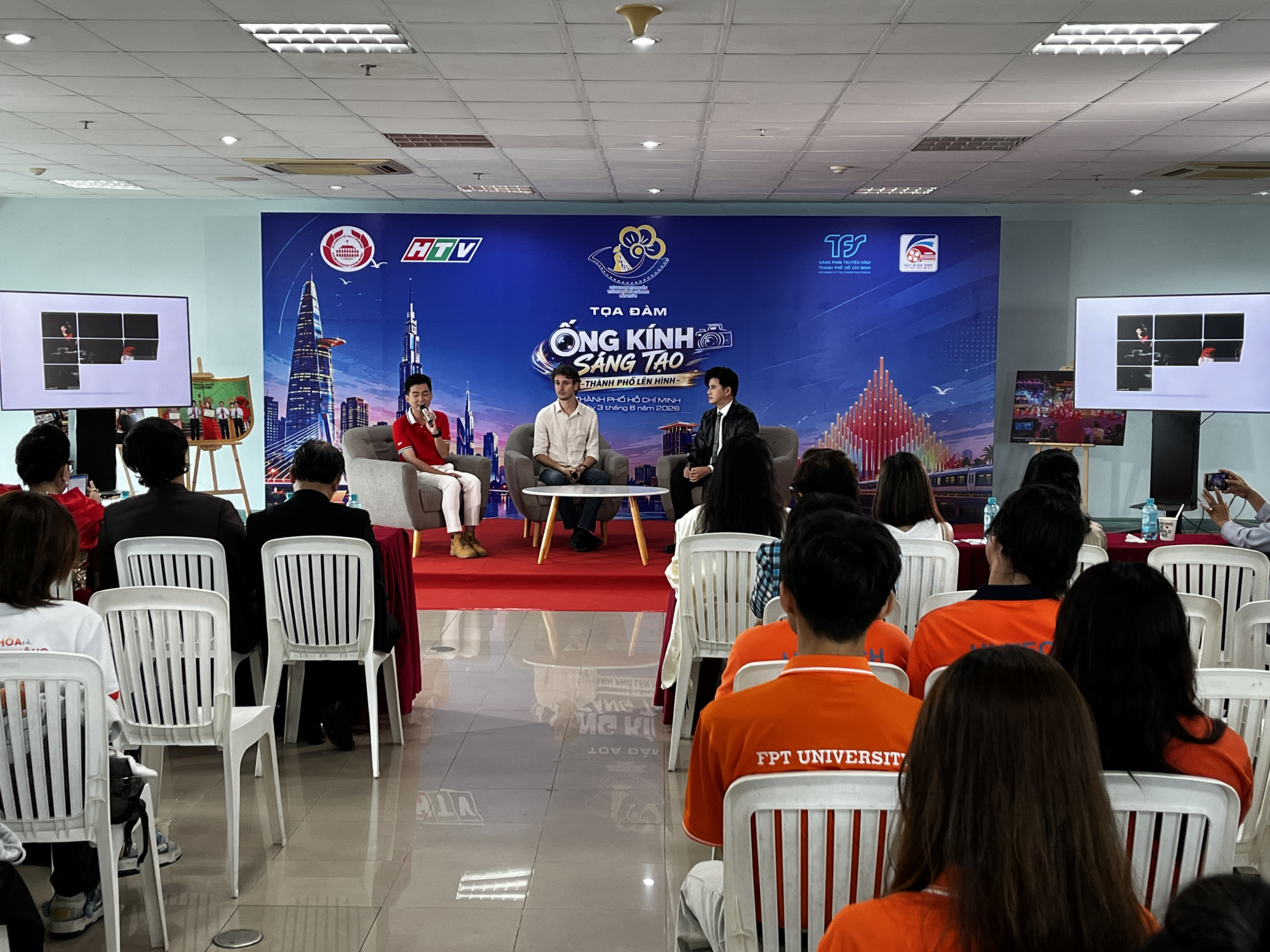 Toạ đàm là hoạt động khởi động cho liên hoan phim ngắn TPHCM 2026
