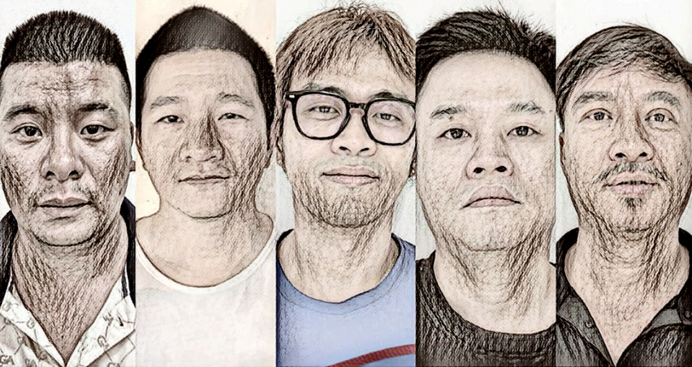 Các bị can bị khởi tố liên quan 5 vụ án xâm phạm bản quyền - Nguồn ảnh: Bộ Công an