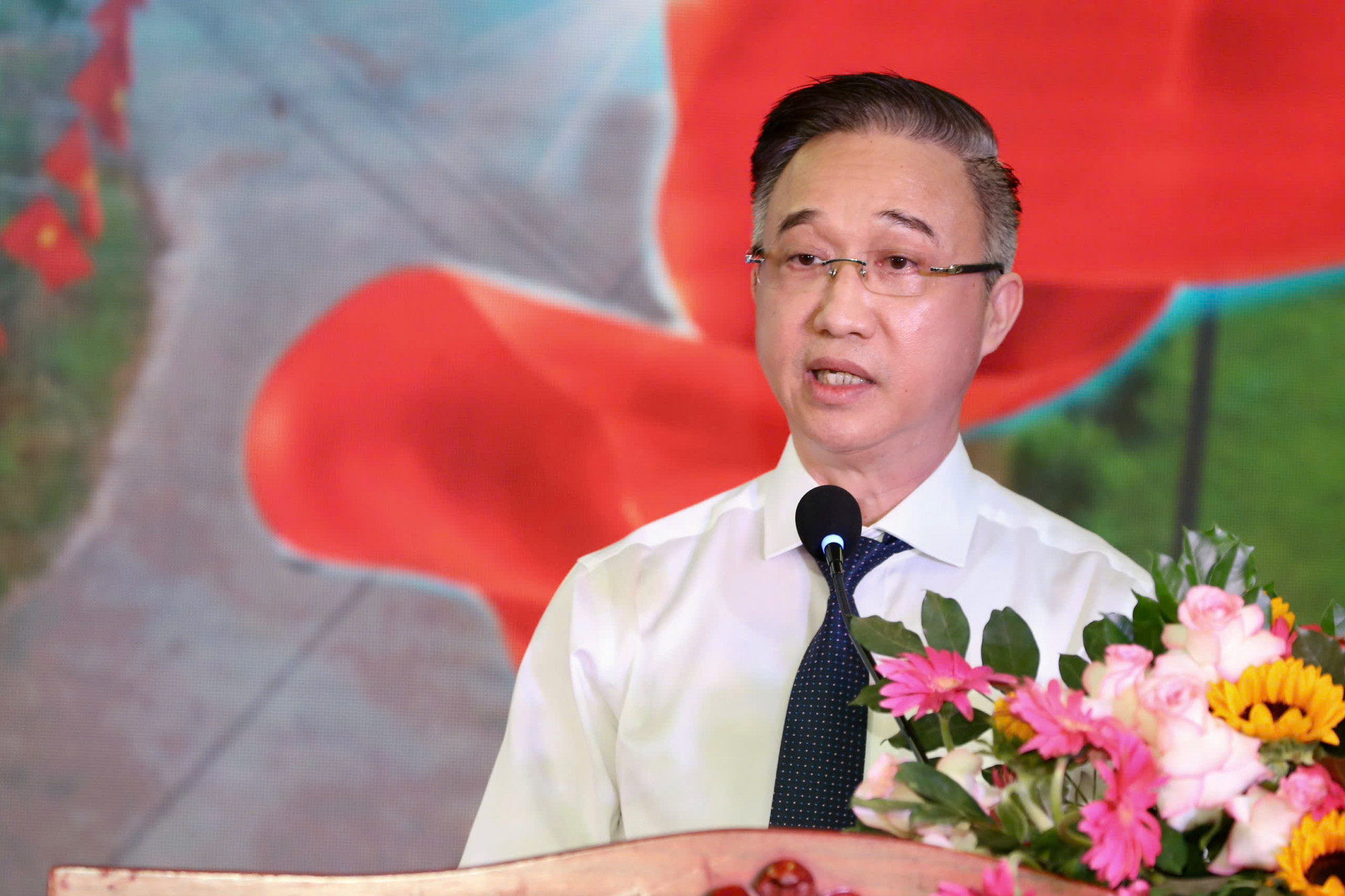 Ông Đặng Minh Thông - Phó bí thư Thành ủy TPHCM phát biểu tại chương trình - Ảnh: Ban tổ chức