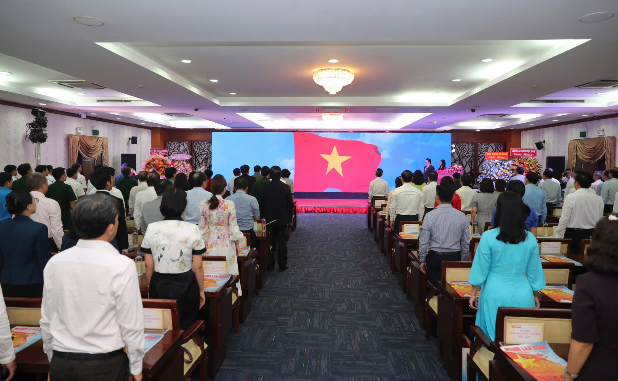Lễ kỷ niệm 7 năm chương trình “Tự hào cờ Tổ quốc” và 101 năm Ngày Báo chí Cách mạng Việt Nam (21/6/1925 - 21/6/2026) - Ảnh: BTC