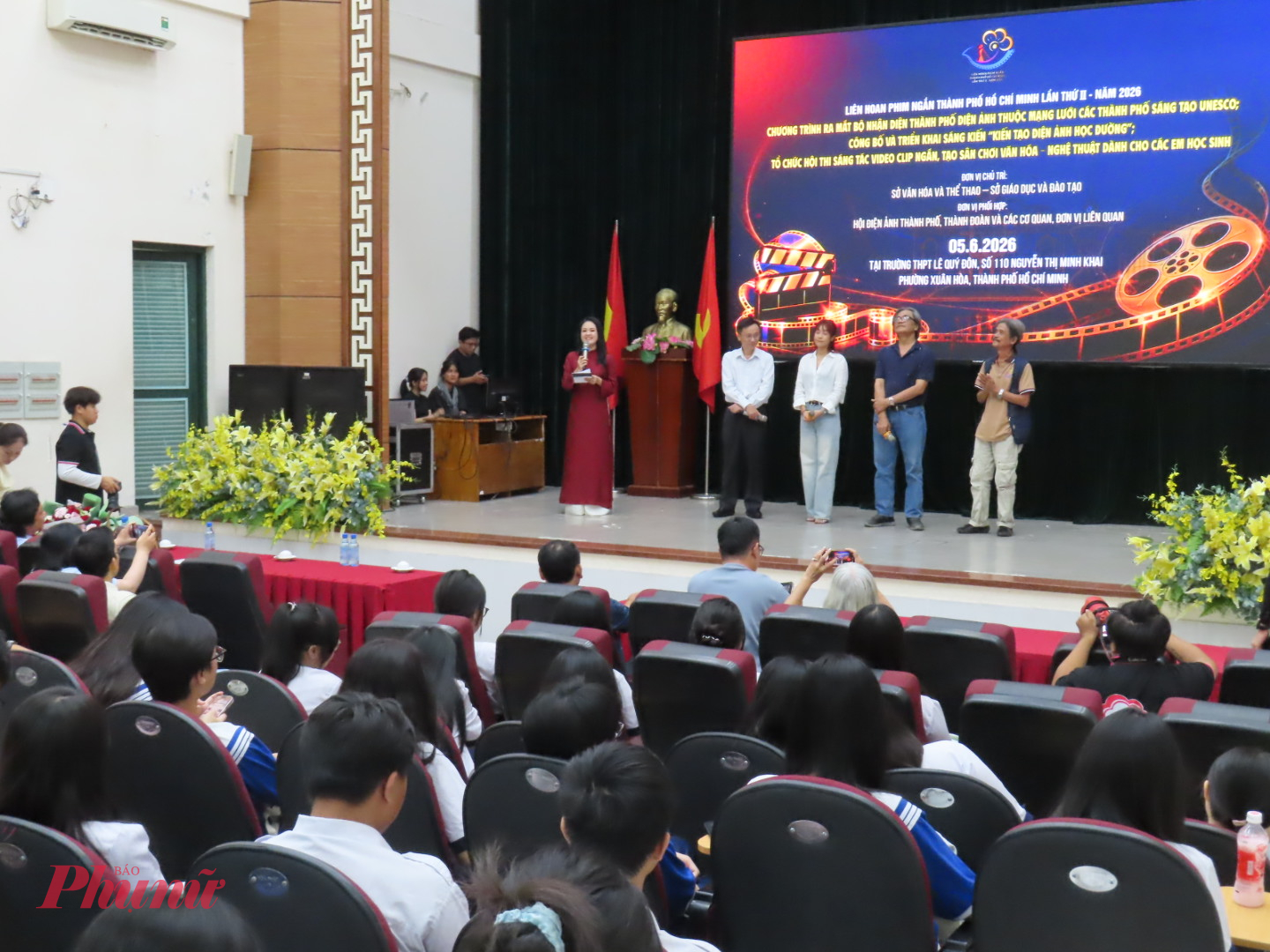 Sự kiện thu hút nhiều học sinh tham gia 