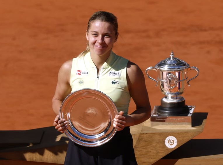 Maja Chwalinska và câu chuyện cổ tích thiếu chương cuối nhưng vẫn rất đẹp. Ảnh: Roland Garros