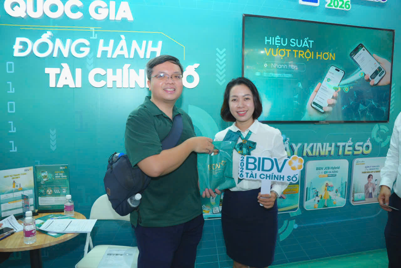 Quà tặng được gửi tới khách hàng trong hai ngày 6 và 7/6 trong khuôn khổ Lễ hội Tài chính số 2026 - Ảnh: BIDV