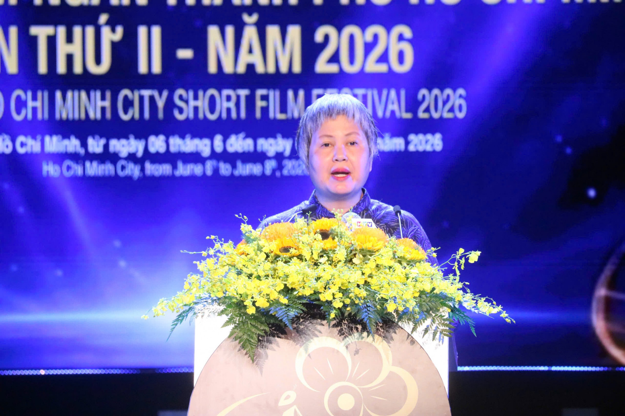 Hãng phim Giải Phóng thắng lớn tại Liên hoan phim ngắn TPHCM lần thứ II-2026 Bà Nguyễn Thị Thu Hà phát biểu tổng kết