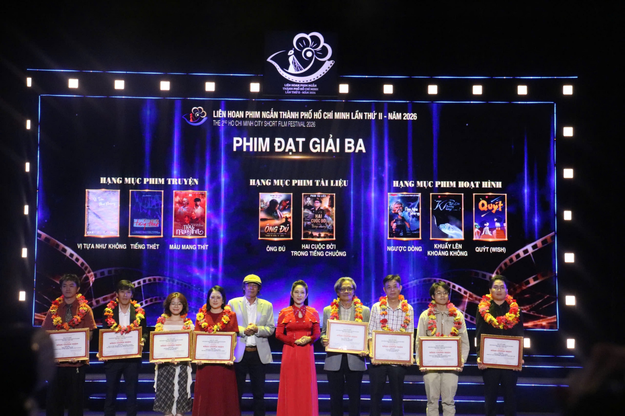 Hãng phim Giải Phóng thắng lớn tại Liên hoan phim ngắn TPHCM lần thứ II-2026 Các cá nhân nhận giải Ba