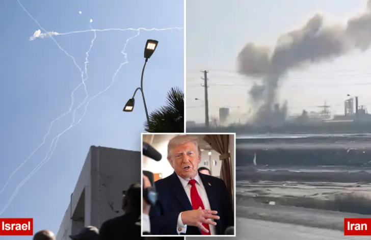 Ông Trump nói Israel và Iran phải 'ngừng nổ súng' sau khi các cuộc không kích làm rung chuyển Tehran