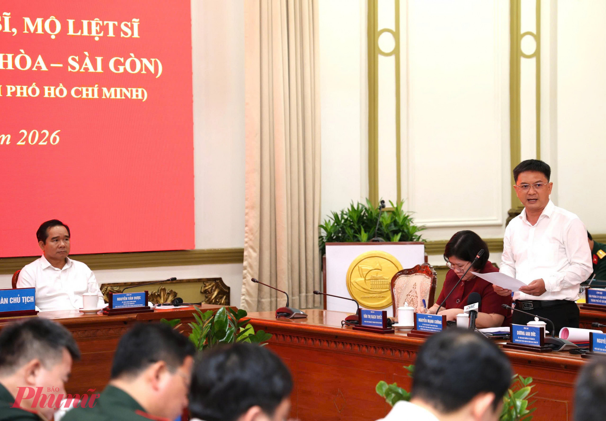 Để các anh được trở về... Ông Nguyễn Mạnh Cường - Phó chủ tịch UBND TPHCM, Trưởng Ban Chỉ đạo 515 TPHCM phát biểu tại buổi hội thảo - Ảnh: Thanh Tâm