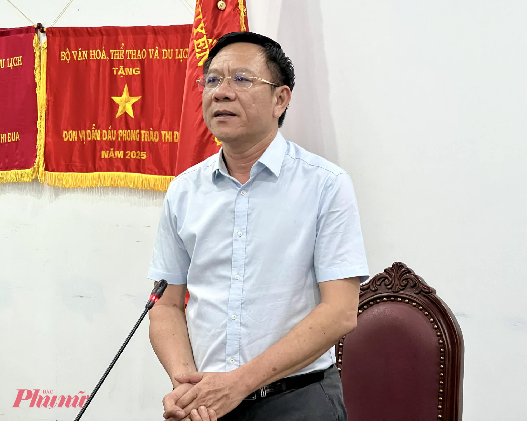 Ông Nguyễn Ngọc Hồi phát biểu chỉ đạo tại cuộc họp