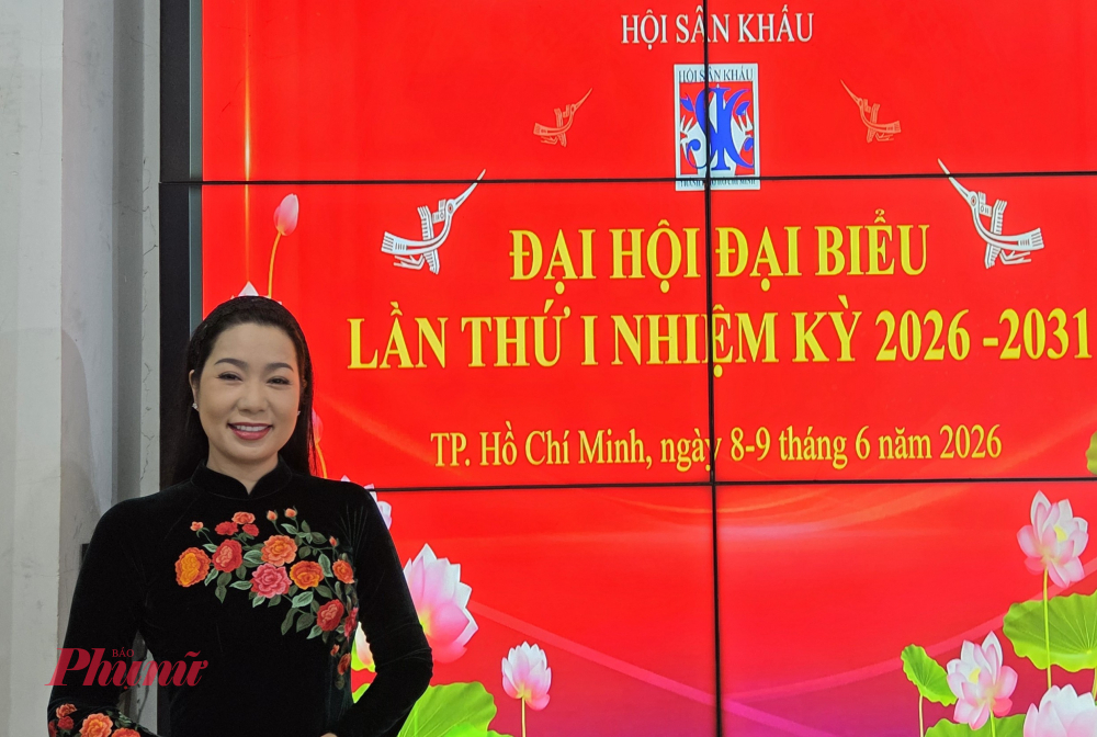 NSND Trịnh Kim Chi là nữ Chủ tịch đầu tiên của Hội Sân khấu TPHCM