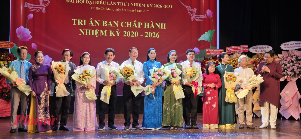 Ban chấp hành Hội Sân khấu TPHCM nhiệm kỳ 2026 - 2031 ra mắt.