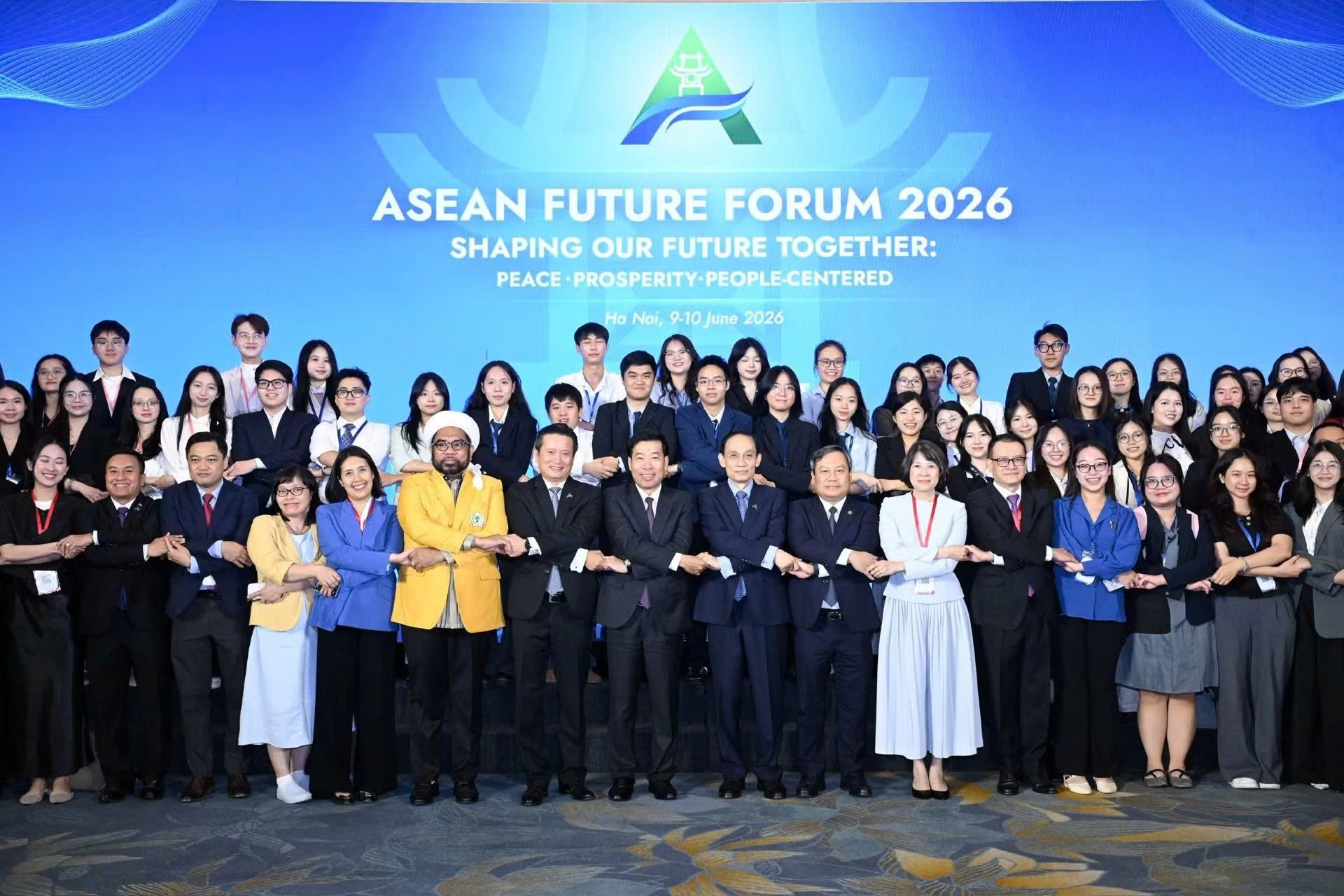 Diễn đàn Tương lai ASEAN vừa được tổ chức thành công là sáng kiến của Việt Nam, góp phần nâng cao vị thế của Việt Nam trên trường quốc tế. Ảnh: TTXVN