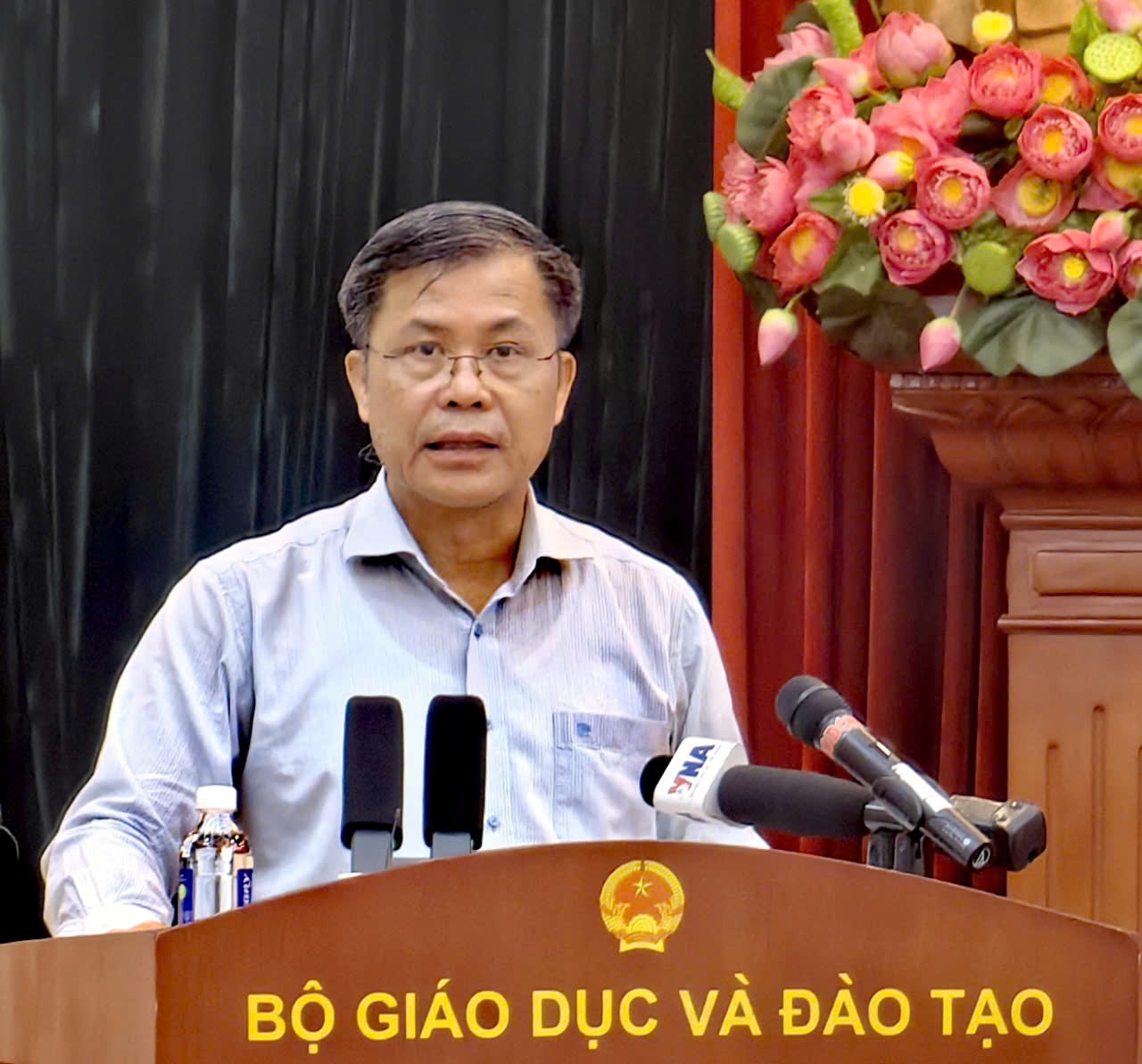 Ông Lê Mỹ Phong, Phó Cục trưởng Cục Quản lý chất lượng, Bộ GD-ĐT. Ảnh: U.N