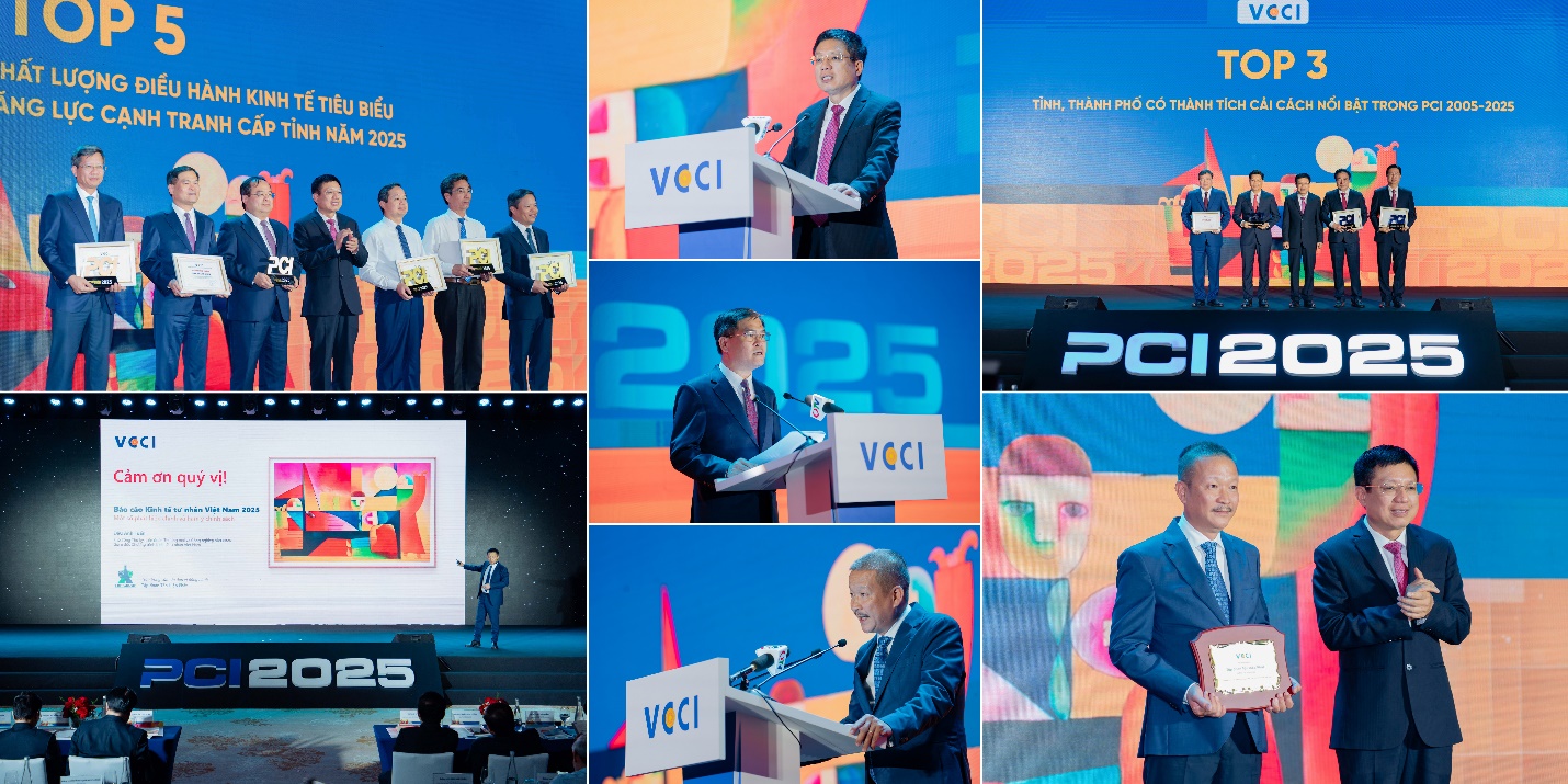 Báo cáo Kinh tế tư nhân Việt Nam và PCI 2025 được công bố trong bối cảnh Việt Nam bước vào giai đoạn cải cách sâu rộng, hướng tới mục tiêu tăng trưởng cao và nâng cao năng lực cạnh tranh quốc gia - Ảnh: THP