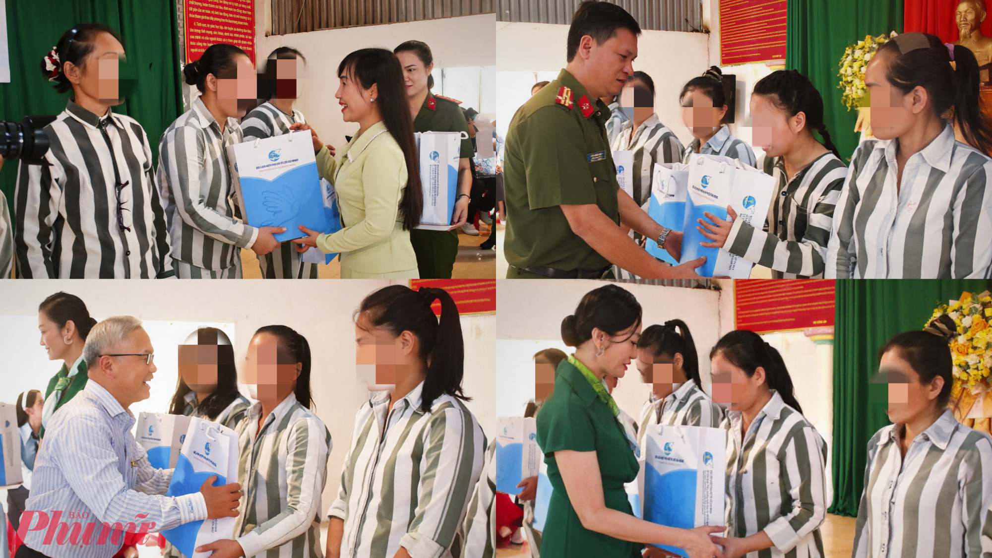 Sống đẹp, sống có trách nhiệm sau những lầm lỡ Đoàn Hội LHPN TPHCM trao quà động viên đến các nữ phạm nhân.