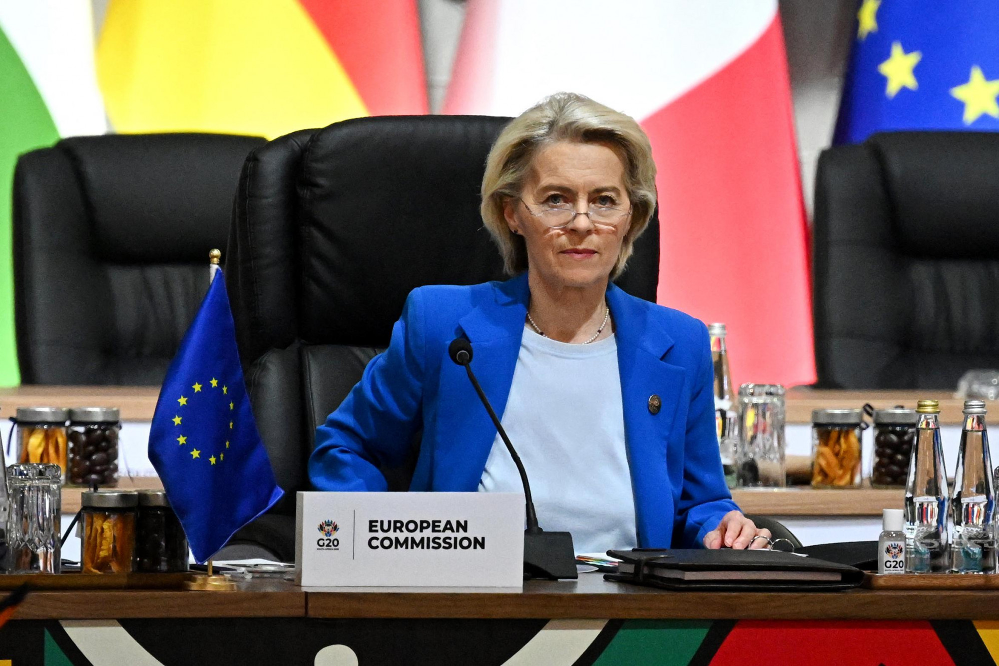 Chủ tịch Ủy ban châu Âu Ursula von der Leyen từng chia sẻ rằng không có sự cân bằng hoàn hảo giữa công việc và gia đình - Ảnh: European Commission/Getty Images