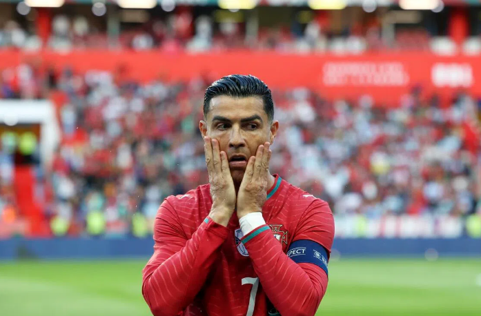 Cristiano Ronaldo đã không ghi bàn trong cả hai trận đấu của Bồ Đào Nha tại World Cup trong tháng này. ẢNH: EPAm