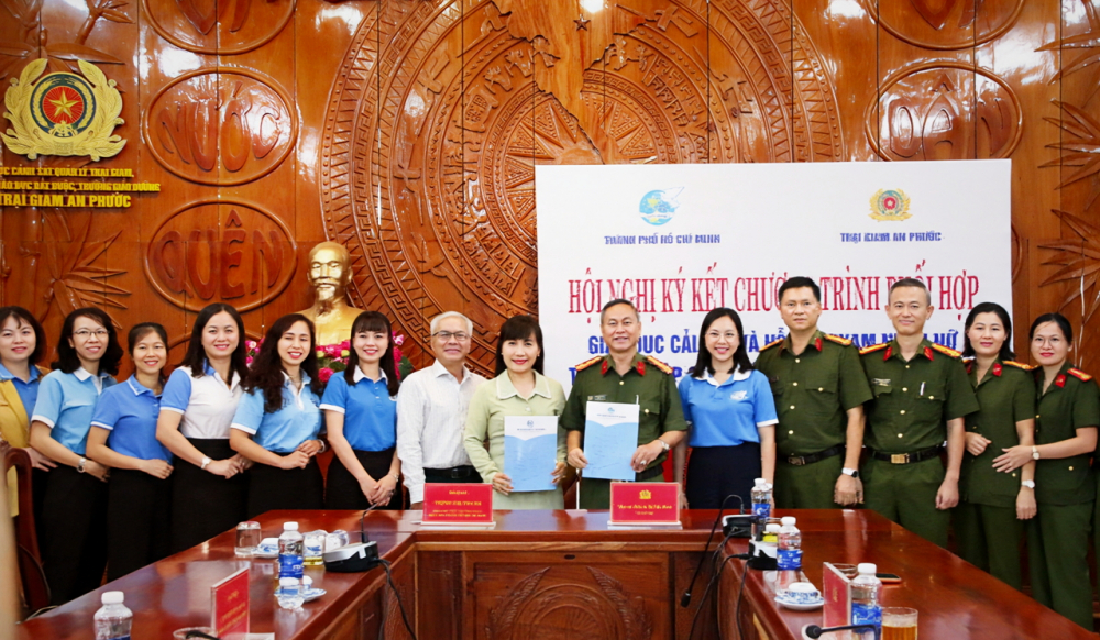 Hội LHPN TPHCM và trại giam An Phước ký kết phối hợp giáo dục cải tạo và hỗ trợ phạm nhân nữ tái hòa nhập cộng đồng giai đoạn 2026-2030